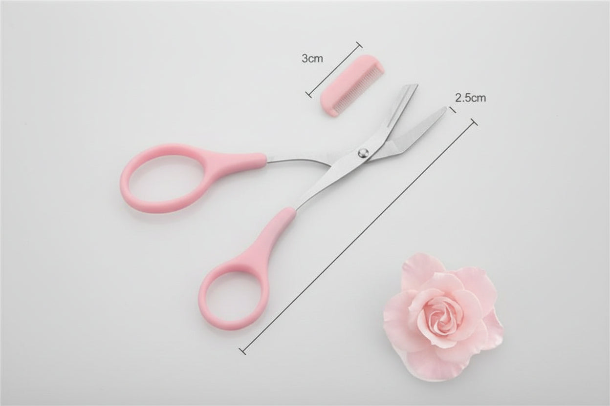 Eyebrow Trimmer with Comb Set