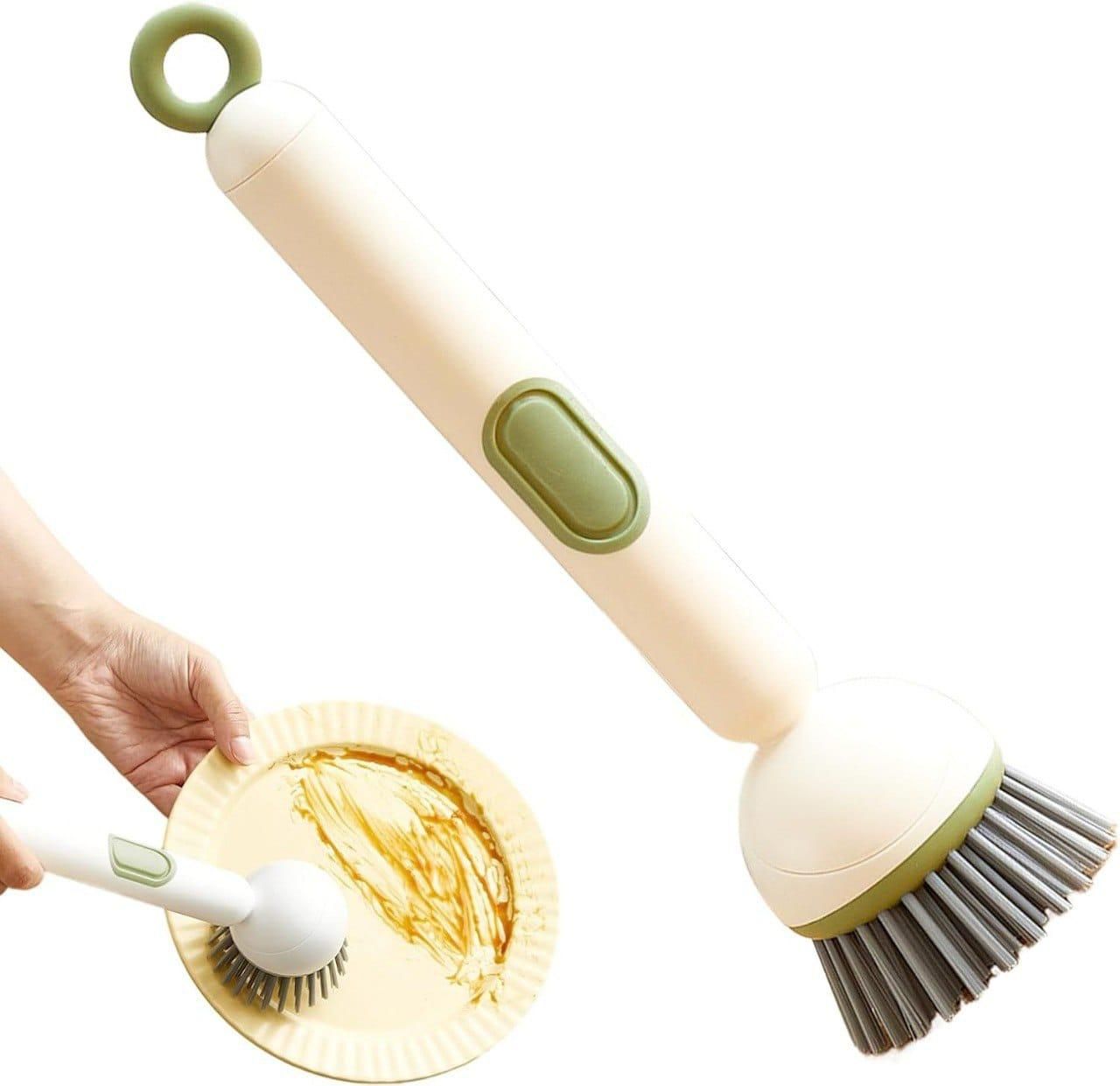 360 Degree Scrubber Wand with Liquid Dispenser