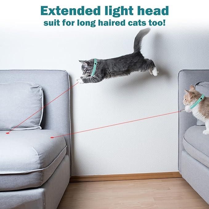 Pet Laser Collar Self Teasing Toy- NitZ