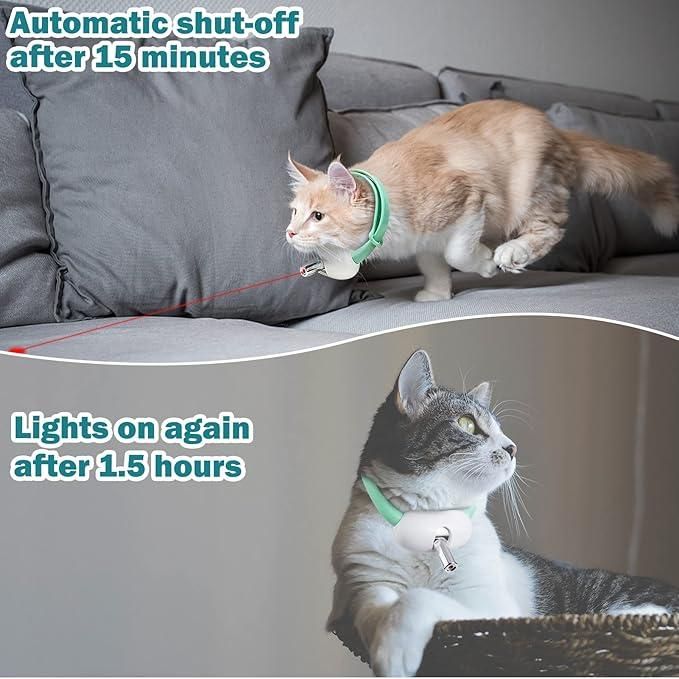 Pet Laser Collar Self Teasing Toy- NitZ