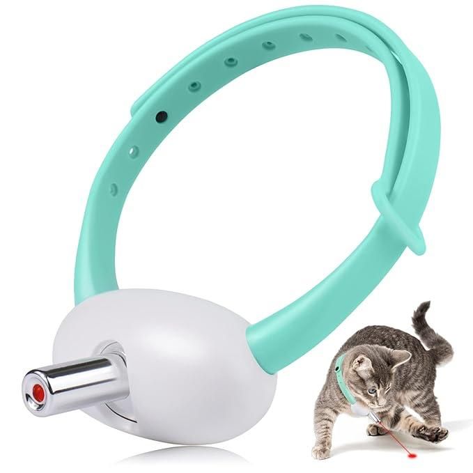 Pet Laser Collar Self Teasing Toy- NitZ